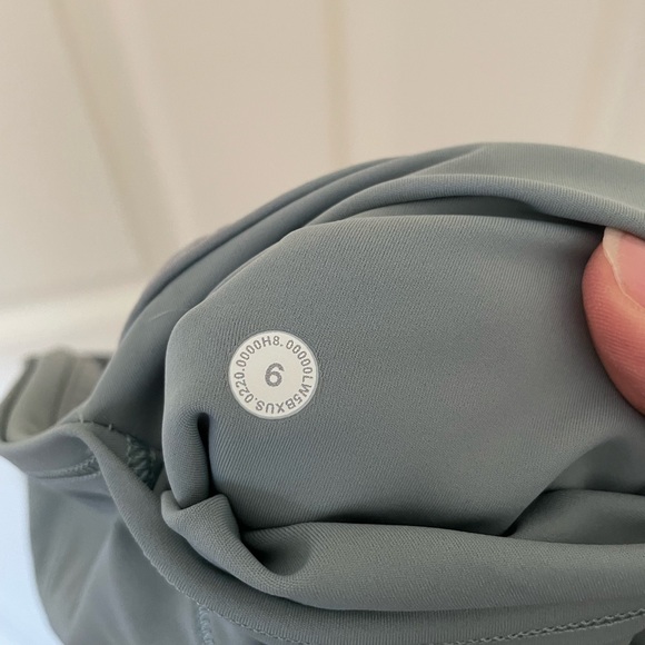 Lululemon Fast and Free Tight 28" Blue Cast Nulux Leggings Size 6 - Picture 6 of 7